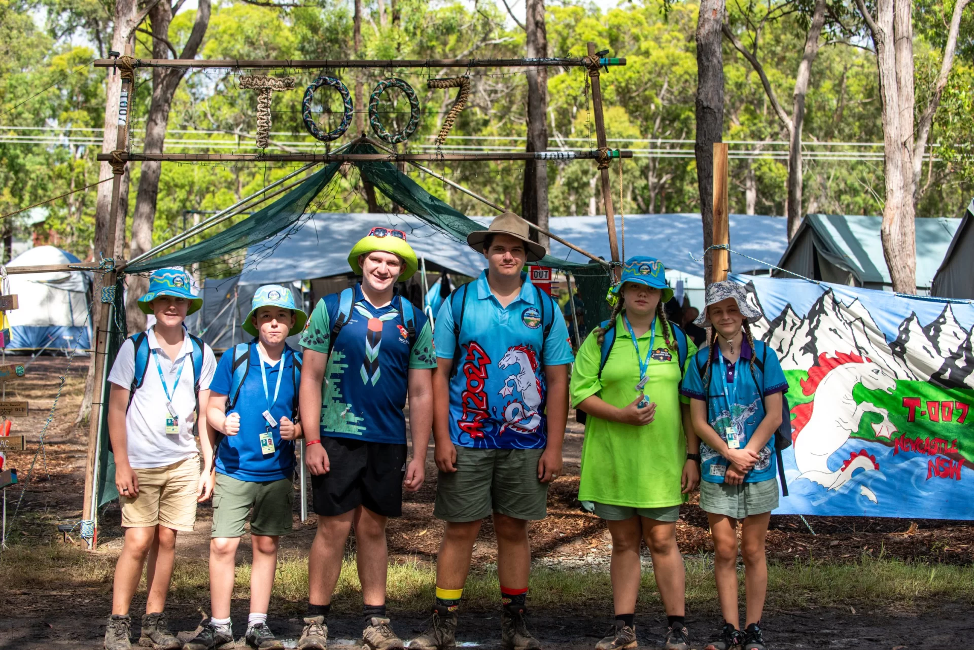 The campsite at AJ2028