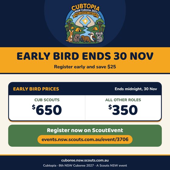Early bird ends 30 November Square tile preview